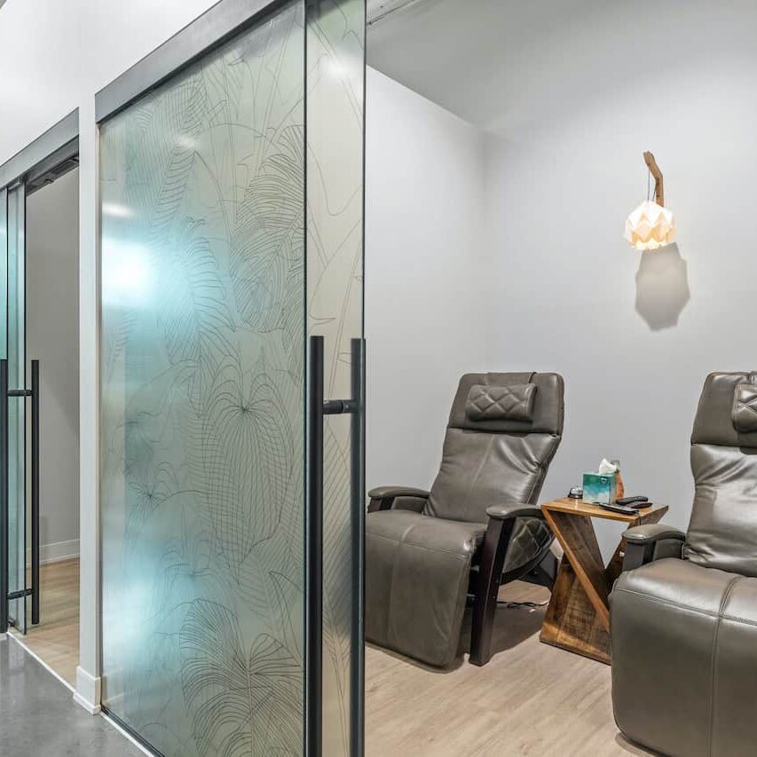 Private IV infusion therapy suite at NeuMed